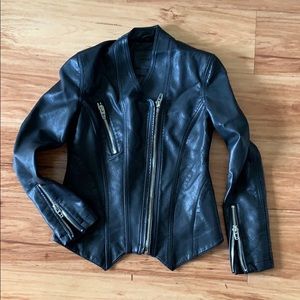 Gorgeous faux leather jacket